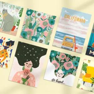 원더아트 DIY 보석십자수 키트 캐릭터 큐빅 비즈 캔버스형 해바라기