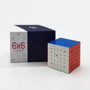 6X6 YJ MGC 6 큐브 66 자석 루빅스 선수용 스피드 큐브 666 스티커리스