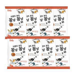 [개통령]더캣츠 쿠키 꽁냥꽁냥 게살/가다랑어맛 100g X 8개 고양이간식 반려묘간식 고양이쿠키