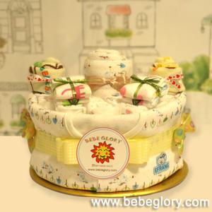 베글 스페셜 기저귀케익1단 - 출산/백일선물