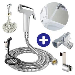 변기샤워기 욕실 스프레이건 세트 청소건 물 분사기 미니건 베란다 정원 세차 핸드비데