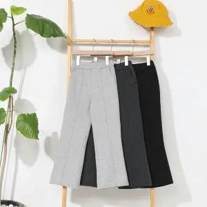 [보리보리/모데쯔]주니어 겨울 핀턱 부츠컷 나팔 바지 등교 10대 초등학생 여아