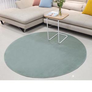 160cm 원형러그/ 단모매트 베이지 그레이 거실카페트