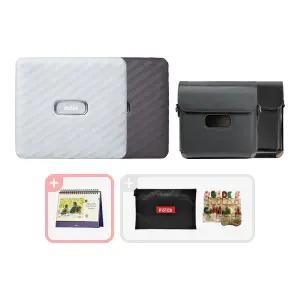 인스탁스 와이드 링크 포토프린터+케이스/스탠딩앨범+정품파우치+알파벳집게