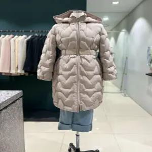 [쉬즈미스] 벨티드 퀼팅 포인트 구스다운 점퍼 SSDJPL41720