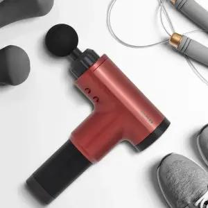 듀플렉스 진동 마사지건 안마기 DP-MG80 레드