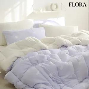 플로라 프리비숑 극세사 차렵이불 단품 및 세트 SS Q K