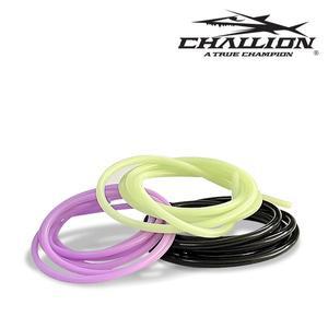 [에프원낚시]챌리온 선상루어낚시 갈치채비 실리콘튜브 1m 블랙M