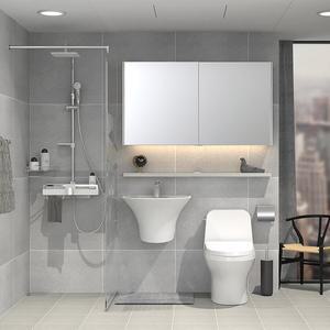 [DAELIM]대림 바스&키친 더문그레이 LED 슬라이딩 거실욕실 리모델링