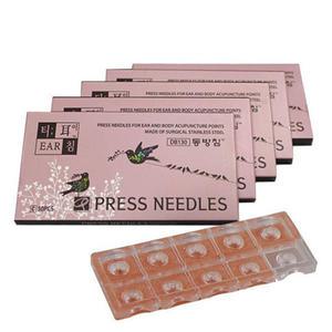 동방 티침 귀침 수지침 붙이는침 금연침 1박스(50pcs)