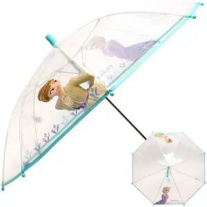 [보리보리/나린키즈]겨울왕국2 엘사앤안나 47 유아 아동 어린이 키즈 캐릭터 안전 우산