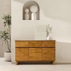 베르간 높은거실장 안방티비장 키큰 월넛 tv다이서랍장 1200