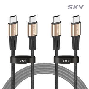 [1+1] 스카이 비트 멀티케이블/고속충전/아이폰/갤럭시/C타입