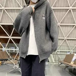 [무드무드] 앤토니 후드 니트 집업