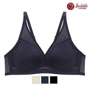 비너스by자스민 A-F컵 무빙 메쉬 노와이어 몰드 브라 (연브라운,네이비,블랙/75A-85F) JBR1290