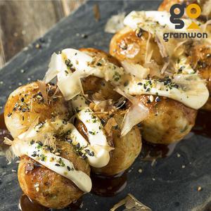 해물 타코야끼 1kg(50개) 대용량 문어 문어튀김 간편조리 문어빵 문어볼