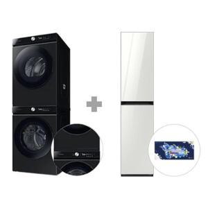 [삼성] 세탁기+건조기+에어드레서 WF21DV17VLF18W 배송무료