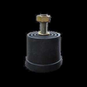 볼트방진고무 진동방지 충격흡수 소음방지 고무발 / 수입산 60한(10mm)