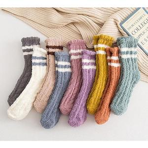 두줄수면양말 수면양말 롱 양털 임산부 긴 산모양말