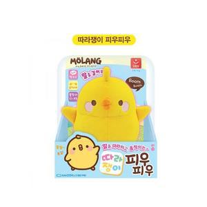 [기타]따라쟁이 피우피우 병아리 캐릭터 인형 말을 따라하고 움직이는 봉제인형 이벤트 선물 인테리어 소품