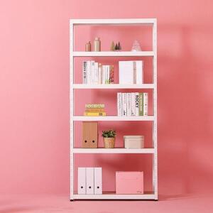 [NS홈쇼핑]무볼트 철제 조립식 앵글선반 700x400 높이1800 6단[31844247]