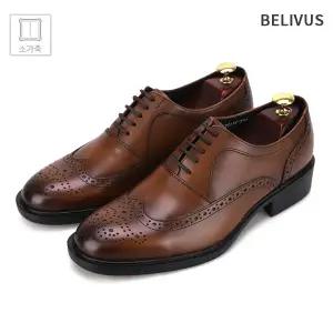 빌리버스 남자 옥스포드 GS224 소가죽 수제화 구두
