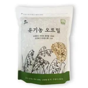 싸리재 유기농 오트밀 1kg 국산 100%