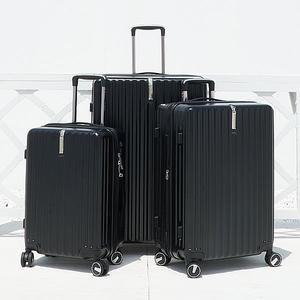 [럭스러그] 여행용 캐리어 PC소재 기내용 화물용 중대형 20인치 블랙