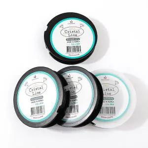 싼비즈 [9-938-G]우레탄줄 0.6/0.7/0.8/1mm 블랙 ,1롤(50M)