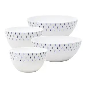 [대구백화점] [한국도자기]본차이나 블루스케치 공기대접세트 (2인/4P)