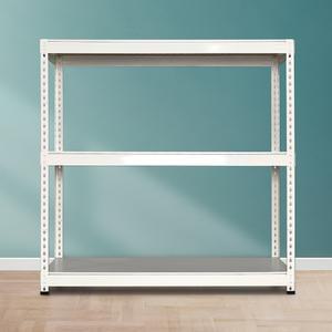 부원진열장 무볼트 독립형 진열대 베란다 건조기 펜트리 철제 조립식 앵글 제작 선반 3단