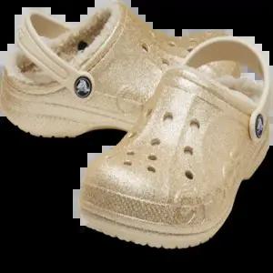 [크록스] 바야 라인드 글리터 클로그 T 207655-11S