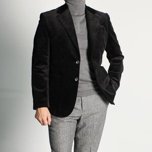 brandline 가을 겨울 코듀로이 골덴 블랙 남자 콤비 자켓 마이 블레이져
