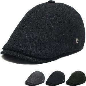 CAP231002-피에르가르댕 울 헤링본 헌팅캡 베레모 빵모자 남자  여자 골프 모자