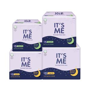 잇츠미 팬티형 생리대 유기농 입는 오버나이트 중형/대형