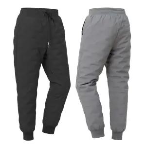 남자 덕 다운 조거 바지 남성 겨울 방한 운동복 트레이닝 오리털 팬츠