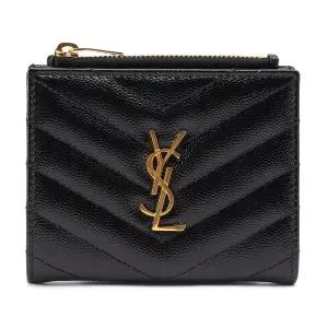 생로랑 모노그램 여성 카드지갑 575879 BOW01 1000