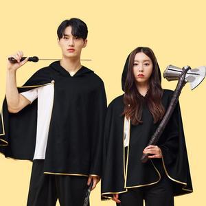 [기타]체육대회반티 클로버 마법 망토 BT-503 할로윈 케이프 망토