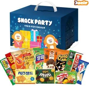 스낵파티 과자선물세트 (c8) 어린이날 생일 간식 행사 크리스마스 단체/선물