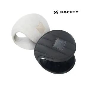 밀레 세이프티 방한 기모 귀마개 남자 여자 공용 스키 낚시 골프 등산 방한용품 화이트 블랙