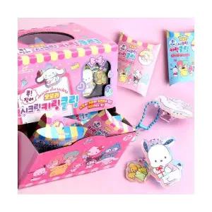 3000 산리오 랜덤 콕집어 오로라 시크릿 키링 집게 클립 쿠로미 키링 뽑기 열쇠고리 키홀더