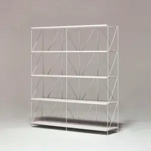 E0자재 ST1866 스틸프레임 수납 선반장 5단 1200-DVX