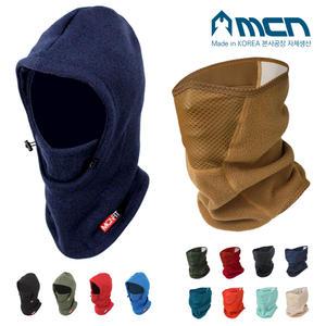 엠씨엔 기모 플리스 자전거마스크 후드마스크 겨울 방한 안면 튜브형 바라클라바