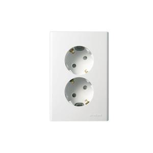 진흥전기 FS 매입 접지 2구 벽 콘센트