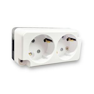 동양전자 노출 2구 접지형 콘센트 나사타입 사선형 멀티탭 제작 DIY