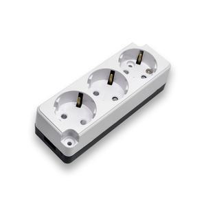 동양전자 노출 3구 접지형 콘센트 나사타입 사선형 멀티탭 제작 DIY