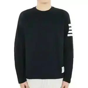 디몬트 24 S/S 톰브라운 남성 사선완장 긴팔 티셔츠(네이비) MJS245A 07323 415