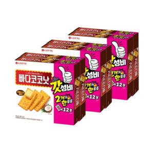 롯데 빠다코코넛 300g 2번들 (600g) x 3개