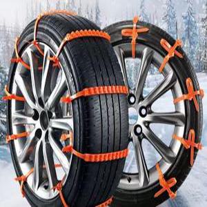 자동차 스노우체인 24인치휠 사용가능 일회용 케이블타이 체인 10개