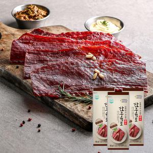 담백하고 고소한 장흥 한우육포 15g x 10ea/간식 소고기 육포 술안주